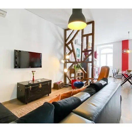 דירה Cais Do Sodre - Nearby Pink Street, Time Out Market By Ld *